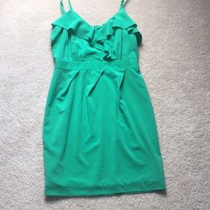 Bright green Calvin Klein dress